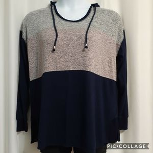 Maurices Large Women's Color Block Hoodie
